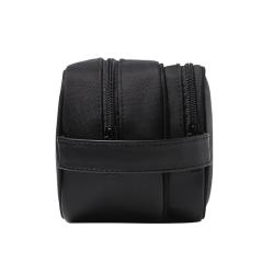 customized canvas make up bag luxury waterproof black hanging hanging toiletry bag