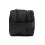 customized canvas make up bag luxury waterproof black hanging hanging toiletry bag