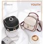 ZR697 New Women Bag Backpack Fashion Good Girl PU Leather Waterproof Schoolbag Female Flip Cover Versatile Travel Crossbody Bag