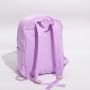 Keymay Purple Women Sports Travel Bag Custom Backpack With Logo School Kids Backpack Small Diaper Bag Backpack