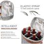 6 Bottles Wine Tote Bag | Waxed Canvas Water Resistant Padded Aluminum Foil with Adjustable Strap