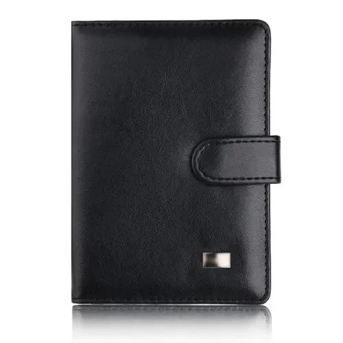 OEM683 Leather Passport Cover ID Card Holder Case Wallet Business Credit Cards Passport Holder Tarjetero Porte Carte Bancaire