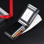 Popular Slim Wallet Credit Card Holder Bag Business Genuine Leather Wallet For Men Multi-function Wallet Money Clip Wholesale