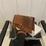 Chain women's shoulder bag 2024 new retro crocodile leather female cross-body bag fashion messenger bag for women