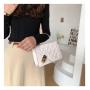KBW280 2023 Hot Selling Fashion Retro Solid Color Embossed Crossbody Bag High Quality Rhombus Simple Handbag