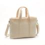 Keymay Fashion Winter Women Plush Handbag Weekend Shopping Bag Large Capacity Soft Terry Tote Bag
