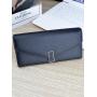 Women's long multi card soft leather minimalist fashion wallet