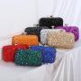New design Wholesale Clutch Bags Sequin Embroidery Wedding Evening Bags for Women sac tendance 2024