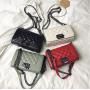 The New Fashion Designer Woman Bag Custom Korean Ins Diamond Chain Bag  High Sense Of Versatile Single Shoulder Cross Bag