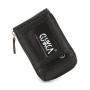KHF033 2023 RFID Men's Wallet Money Clip Creative Crazy Horse Card Case Card Holder Buckle Coin Purse Key Bag