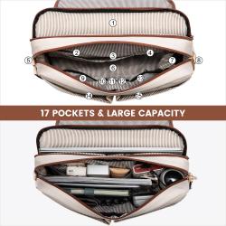 Lovevook High Quality waterproof laptop PU briefcase ladies Shoulder bas large Office Business Work Tote bag women messenger Bag