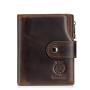 XL285 Men's Genuine Leather Short Wallet Soft Comfortable Purse Gift Packaging Box Card Holders Accept Customized Logo