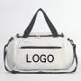 HR212 Man's Fitness One Shoulder Basketball Football Sports Bag Women's Oxford Cloth Yoga Bag Handheld Travel Bag Embossed Logo