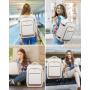 LOVEVOOK Custom Carry On Waterproof 40L TSA Personal Item Backpack Smart Backpack Business 3 pcs/set Laptop Travel Backpack Bag