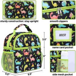 Customized Pattern Kids Lunch Bag for Boys Girls Insulated Toddlers Lunch Box Bags Kid Lunch Cooler