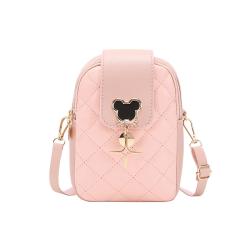 2024 Cartoon Small Bag Shoulder Mouse Design Messenger Bags Fashion For Mobile Women's Customs Wallet