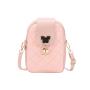 2024 Cartoon Small Bag Shoulder Mouse Design Messenger Bags Fashion For Mobile Women's Customs Wallet