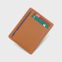 Custom card holder leather id card holder wallet rfid blocking pu leather credit card holder