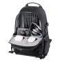 BSCI Computer Office Waterproof Travel Bag Backpack Black Smart Laptop Backpack Usb Charging Notebook Bags