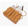 Customs Handbag Luxury Lady Designer Bag Soft Leather CrossBody Bag Pleated Pattern Women Shoulder Bag
