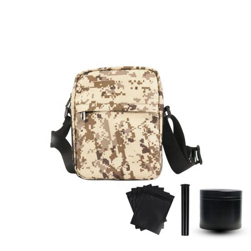 OEM Acceptable Polyester Carbon Lined New Style Odor Proof Shoulder Bag Pouch Funny Bag Comes Bags to Keep Goods Fresh