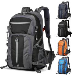 ZF098 New Waterproof Outdoor Backpack Breathable Wearable Travel Shoulder Bag Reflective Mountaineering Hiking Bag