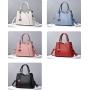 HR696 New Fashion Women Handbags PU Leather Ladies One Shoulder Crossbody Tote Bag Female Retro Pendant Versatile Mum Bag