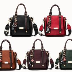 New Fashionable  Woman Bag Custom Korean Version Pure Color Tote Bag The Design Sweet And Fashionable  Sling bag