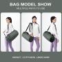 New Large Capacity Travel Gym Bag Waterproof Luggage Sports Bag With Shoe Compartment