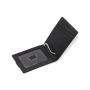 Wholesale RFID Blocking Money Clip Wallet Business Genuine Leather Slim Card Holder Smart Wallets for Men