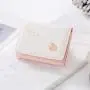 ZR095 INS Style Short Zero Wallet New Korean Version Cute Little Elephant Print Wallet Practical Cute Student Card Bag