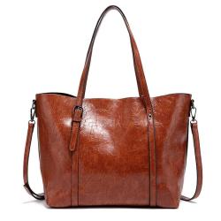 Fashion Retro Shoulder Bag Ladies PU Leather Crossbody Bags Women Tote Bag Female Large Handbag