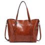 Fashion Retro Shoulder Bag Ladies PU Leather Crossbody Bags Women Tote Bag Female Large Handbag