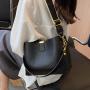 2024 spring new bags women handbags ladies luxury shoulder leather bucket bag solid color pu leather designer bags wholesale