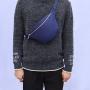 Keymay RTS Stock Fast Shipping Gold Zipper Waterproof Nylon Crossbody Bag Waterproof Bum Bag Ladies Waist Bag Fashion Fanny Pack