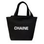 Gelory New Simple Canvas Tote Bag Fashion Portable Letter Canvas Tote Bag