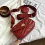 Summer New Style Multifunction Woman's Bag Texture Europe America Chain Single Shoulder Bag Fashion Popular Simple Square Bags