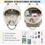 LOVEVOOK Cute Fashion Waterproof Daypack for Work Travel College Girls Lightweight Mini Backpack with USB small backpack