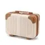 HR753 Handheld Suitcase Small Luggage Box Cute Women's Makeup Box 14 Inch Small Lightweight Travel Box Mini Storage Bag