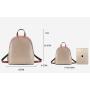 2021 Customized genuine Leather fashion vintage Backpack for College New Design genuine Leather Shoulder Backpack women