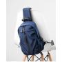 WTB031 Men's Shoulder Bags Vintage Waterproof PU Leather Messenger Crossbody Business Gym Travel Chest Shoulder Bag