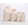 Factory Wholesale Cotton Canvas Rice Bag Drawstring Bunched Mouth Dust Bag Fashionable Environmental Food Packaging