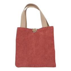 Bolsos-para-mujeres-pure Color Corduroy Bento Bag Handbags for Women Free Shipping for China Forwarder Canvas Buckle Handbag