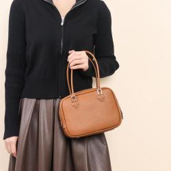 Popular Products 2024 Classy Custom Logo Genuine Cow Leather Handbags For Women New Fashion Female Crossbody Shoulder Bags