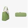 2024 Custom Logo Vendor Genuine Leather Tote Bag Handbag For Women Purse With Scarf