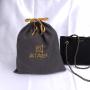 Luxury Custom Printed Suede Cloth Dust Drawstring Shopping Gift Bag Travel Clothes Handbag Packaging Suede Pouch
