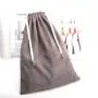 Custom Logo Printing Velvet Drawstring Shoe Clothes Packaging Bag Reusable Plush Dust Shopping Velvet Pouch