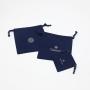 Customized Cotton Twill Drawstring Gift Jewelry Packaging Cosmetic Dust Bag Small Muslin drawstring Makeup Cosmetic Pouch