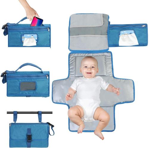 BY003 Waterproof Portable Diaper Changing Pad for Newborn Girl & Boy Travel Changing Kit Diaper Bag Travel  Mommy Bag