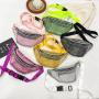 Gelory Custom Logo Clear Fanny Pack Fashion Waterproof Transparent Jelly Waist Bag For Women